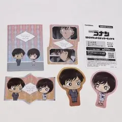 名探偵コナンSDダイカットステッカーセット4 高木渉　佐藤美和子
