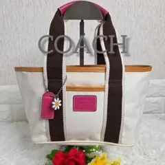 COACH ミニトートバッグ(ハンプトンズウィークエンド)