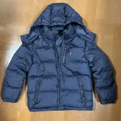 ラルフローレン キッズダウン　M（10-12）150㎝　ネイビー
