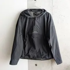 アディダス adidas ナイロンアノラックパーカー ブラック
