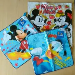 新品３枚セット☆ディズニーハンドタオル