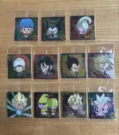 ドラゴンボール 超戦士シールウエハース　第11弾、第12弾　11枚セット