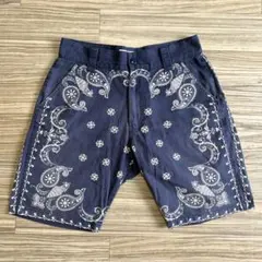 k*n様 challenger bandana shorts y2k ペイズリーのサムネイル
