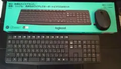 美品 logicool ワイヤレスキーボード マウス ロジクール MK235