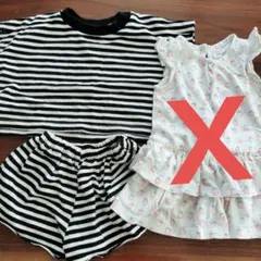 BABY GAPワンピース＆UKEYBABYセットアップ