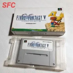 SFC FINAL FANTASY V スーパーファミコン 箱&ソフト