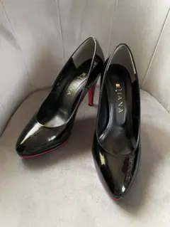 DIANA ダイアナ エナメルパンプス レッドソール　23cm