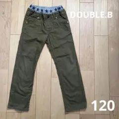 ダブルビー　ミキハウス　ボトム　パンツ　120