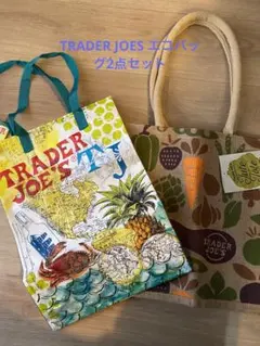 TRADER JOES エコバッグ2点セット