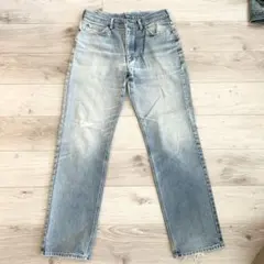 Lee Riders 0201 ストレートデニム ライトブルー W34 フェード