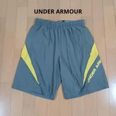 UNDER ARMOUR ショートパンツ MD グレー/イエロー