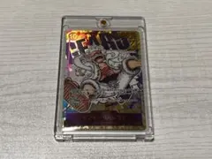 モンキー・D・ルフィ 【シークレット】【パラレル】【紫】【OP05-119】美品