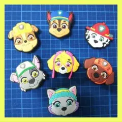 パウパトロール　クロックスジビッツ　７点