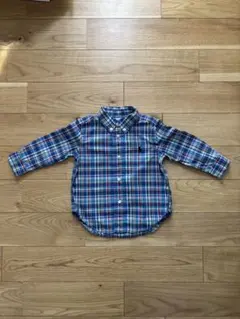 Ralph Lauren チェック柄 長袖シャツ80サイズ