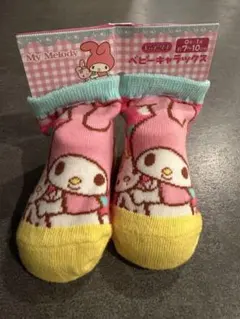 サンリオ マイメロディー ベビー靴下 7cm〜10cm 新品未使用