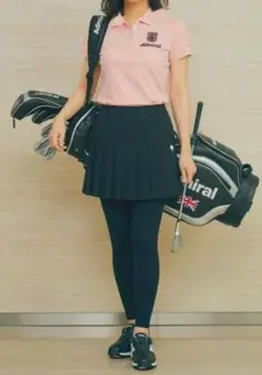 Admiral Golf ポロシャツ ピンク 100thロゴ入のサムネイル