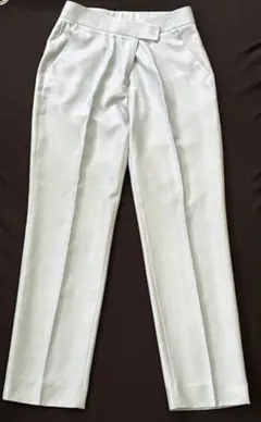 ライトブルー スラックス ベルト付き