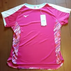 Mizuno バドミントンゲームシャツ M ピンク