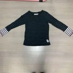 ボーダーカットソー ロンT