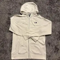 Nike クリーム色 ジップアップパーカー Sサイズ