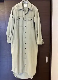 【新品】Madison blue 長袖 シャツワンピース　白 サイズ:01 2025年最新】MADISON BLUE レディース ロングワンピースの人気