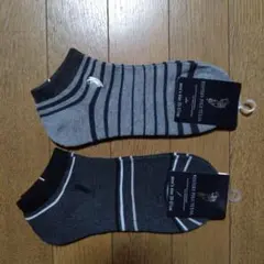 WESTERN POLO TEXAS メンズソックス 25-27cm 2足組のサムネイル