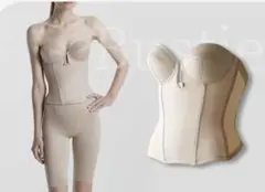 ブライダルインナーbridalbloomのシンプルビスチェ