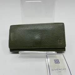 C*o様 GIVENCHY オリーブグリーン レザー キーケース