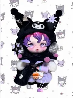 ポップマート スカルパンダ ぬいぐるみ 着せ替え服【クロミ②】