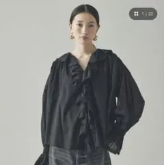 Curensology レース2WAYギャザーブラウス 2026SS ブラック | Mercari