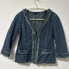 COMME CA ISM ダークデニムジャケット M