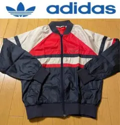 古着 adidas アディダス 80s ヴィンテージ ナイロンジャケット M