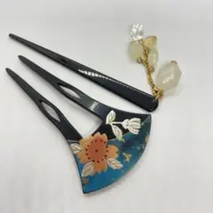 081711 粋な　かんざし セット