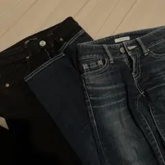 ZARA MOUSSY ギャル デニムスキニーパンツ セット