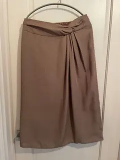 【美品】ROPÉ PICNIC ブラウンスカート 膝丈