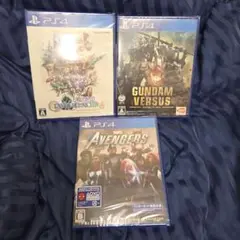 【新品・未開封】PS4 ゲーム3本セット