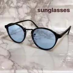 サングラス ウェリントン ボストン メンズ 男 カラーレンズ カラーサングラス