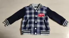 【美品】クレードスコープ　チェック　車　ブルゾン