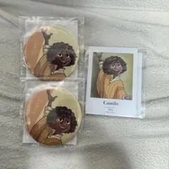 セガラッキーくじディズニーE賞缶バッジF賞ブロマイド風コレクションカード　カミロ