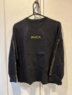 ⭐️RVCA⭐️ルーカ⭐️ブラック⭐️ロンT⭐️美品⭐️150サイズ⭐️キッズ⭐️レディース⭐️