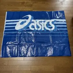 asics ロゴ入りレジャーシート ピクニックシート ビニールシート 大判