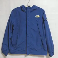 美品 ノースフェイス キッズパーカー ブルー 150cm S-9