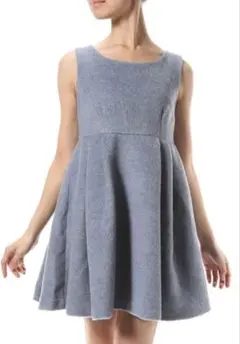 earth music&ecology /シャギータックフレア ノースリーブOP