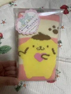 ポムポムプリン　ルームソックス　23〜25cm