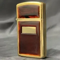 zippo スリム ジッポー ゴールデントータス 1980年製 - メルカリ