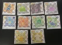 ファミマ ぽこあポケモン アクリルキーホルダー 全種類コンプリート 10個セット