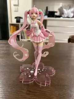 初音ミク 桜ミク フィギュア プライズ タイトー 描き下ろしイラスト