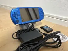 超美品 動作確認品 PSP 3000 バイブランドブルー すぐ遊べるセット