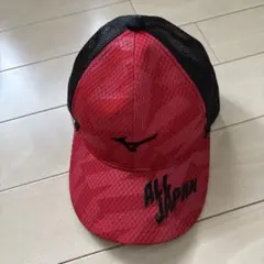 MIZUNO ALL JAPAN キャップ レッド