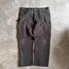 90s Wrangler ダブルニー ペインターパンツ ブラック W38 L30